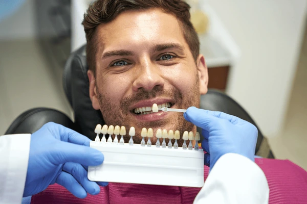 Cosmetic dentistry in Montchanin, DE preserving a natural tooth with a porcelain veneer or crown